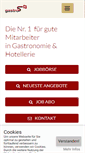 Mobile Screenshot of gastro-s.ch